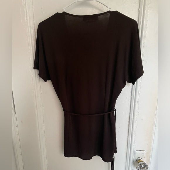 Max mara wrap top brown- vintage made in Italy - Picture 3 of 5